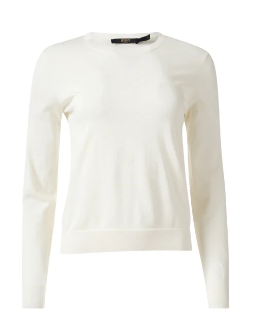 Cream Cotton Sweater