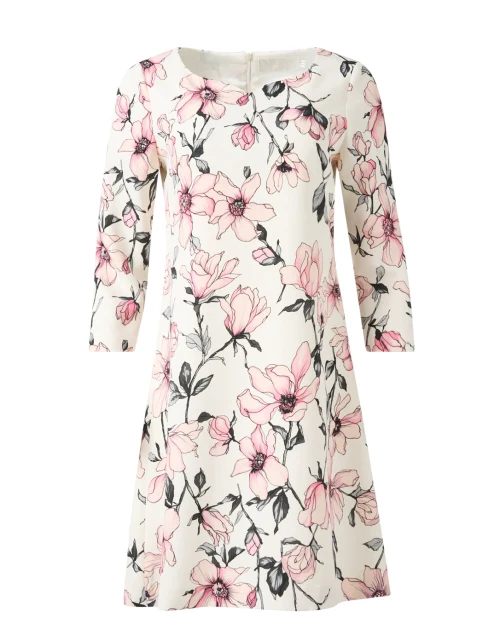 Selma Pink Floral Print Dress