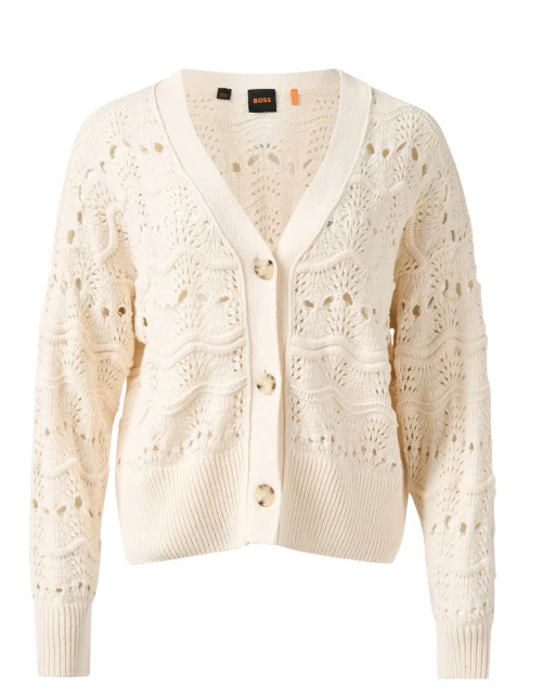 Famon Ivory Cardigan