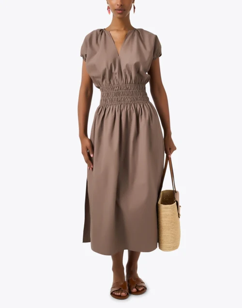 Mina Taupe Dress