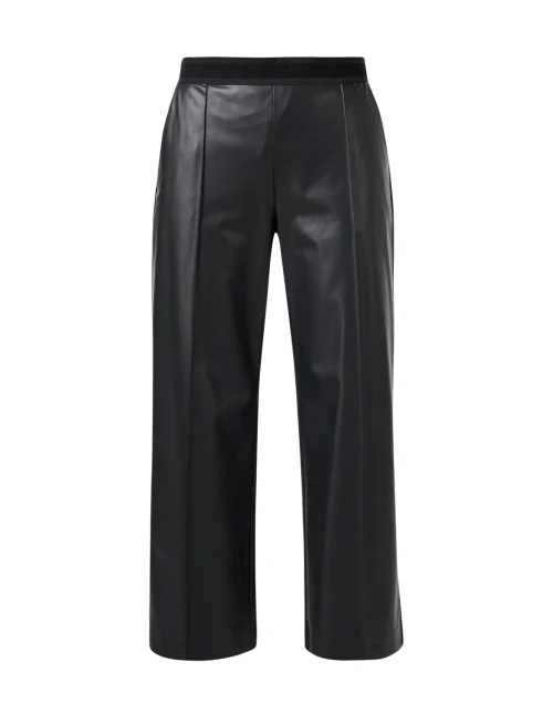 Chiara Black Vegan Leather Pant