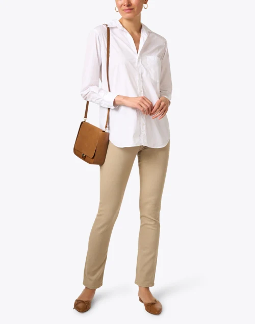 Joedy White Poplin Shirt