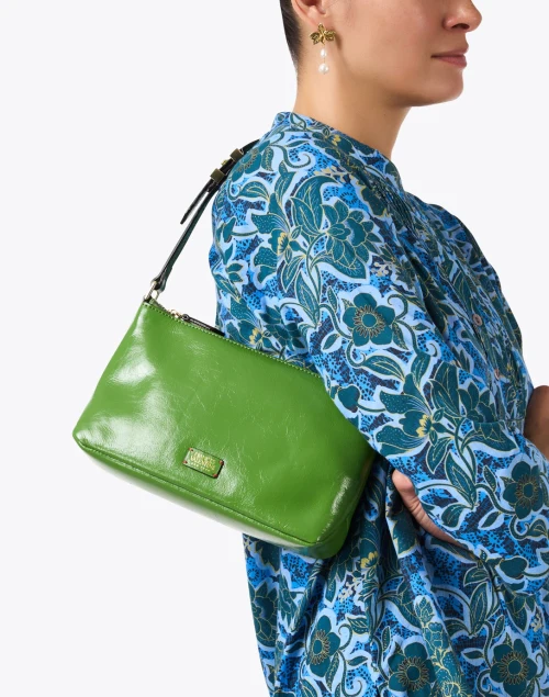 Freddie Green Leather Shoulder Bag
