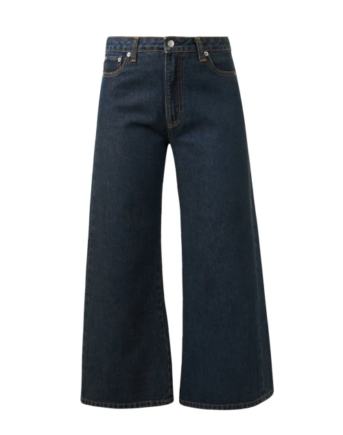 Judy Navy Wide Leg Jean