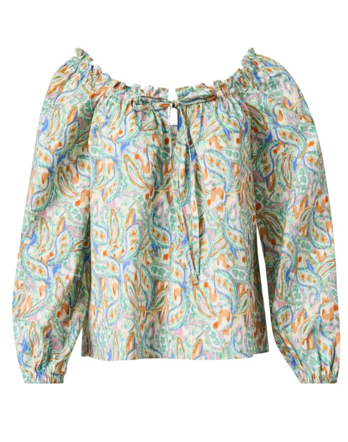 Cella Multi Print Blouse
