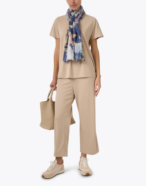 Devon Tan Ponte Pull On Pant