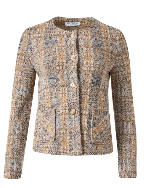 Reve Multi Plaid Jacket