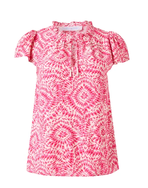 Sandra Pink Print Top