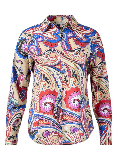 Diane Tan Paisley Print Top