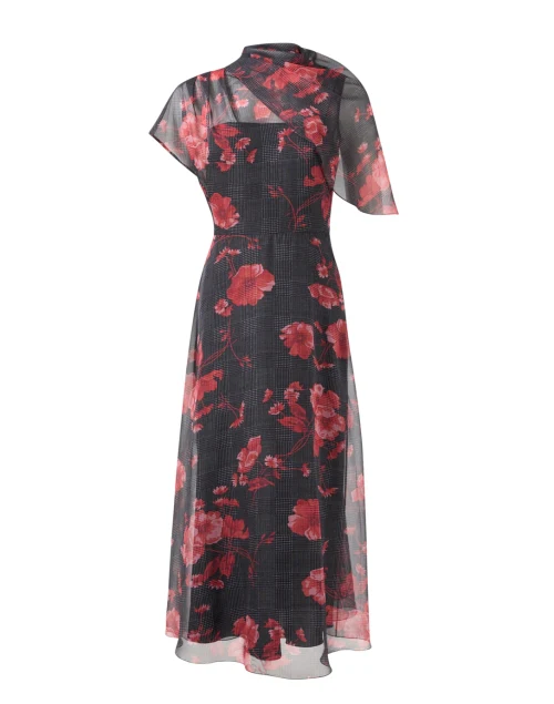 Poppy Multi Floral Print Dress
