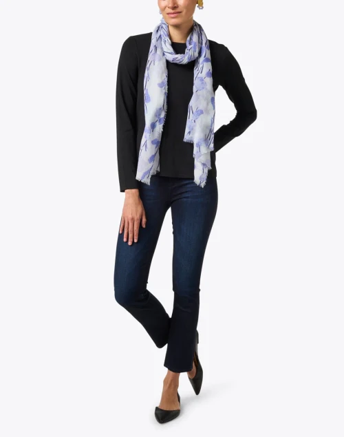 Black Stretch Jersey Top