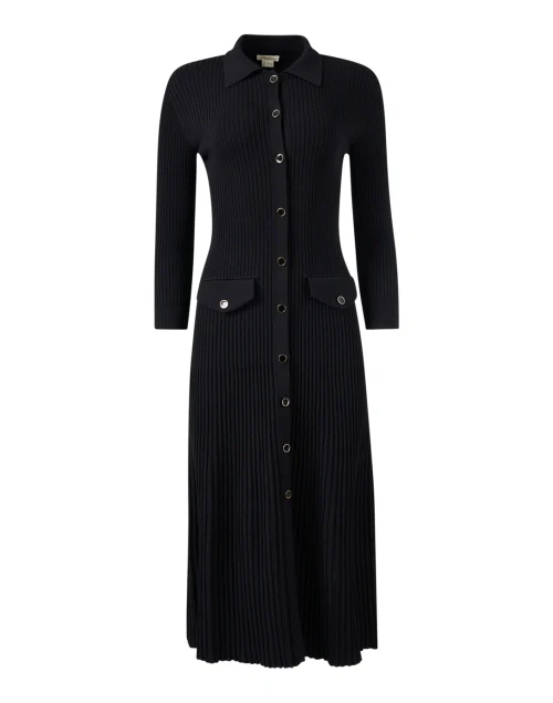 Nyla Black Knit Dress