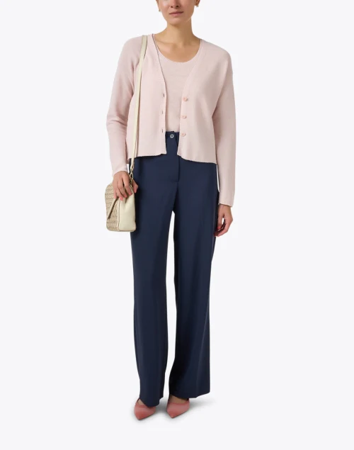 Blue Straight Leg Pant