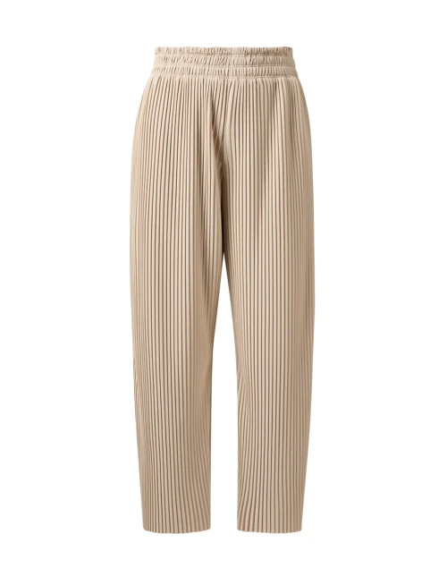 Rolanda Beige Pleated Pant