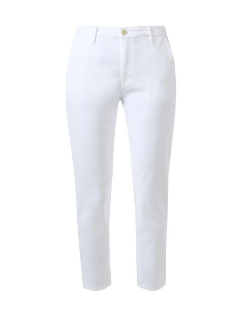 Caden White Straight Leg Pant