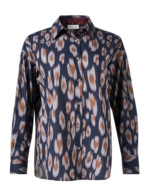 Tyra Leopard Print Shirt