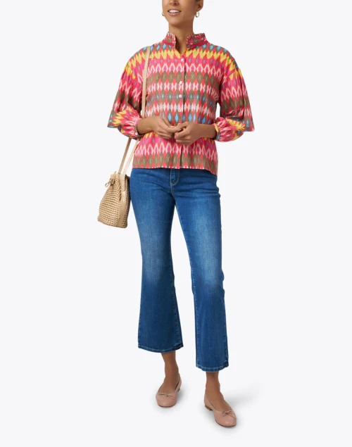 Dream Blue Kick Flare Ankle Jean