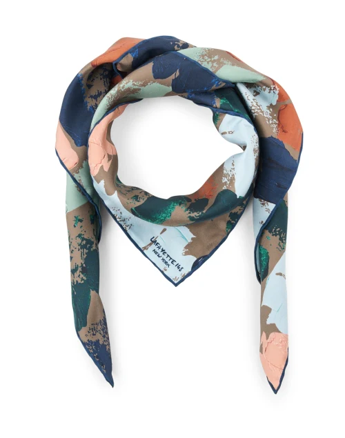 Multi Painters Print Scarf