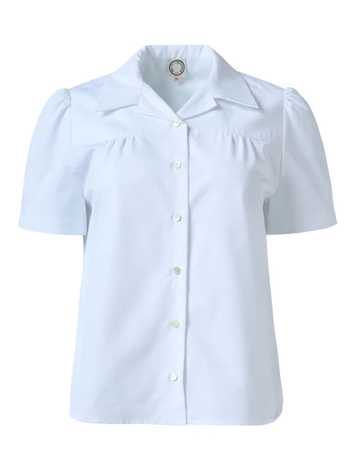 Constance White Cotton Shirt
