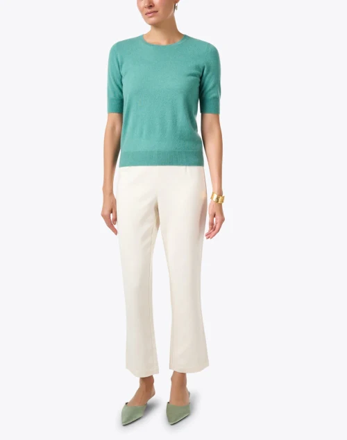 Jade Green Cashmere Sweater
