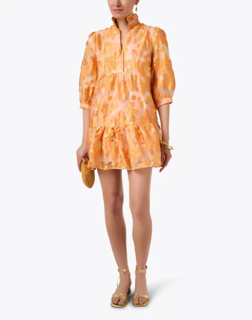 Emmerson Yellow and Orange Organza Dress