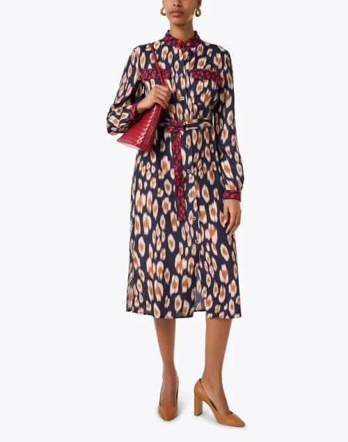 Tyra Leopard Print Dress