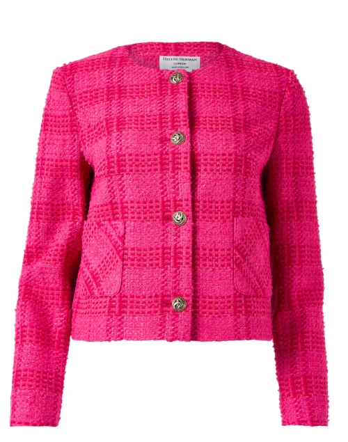 Sally Pink Check Jacket