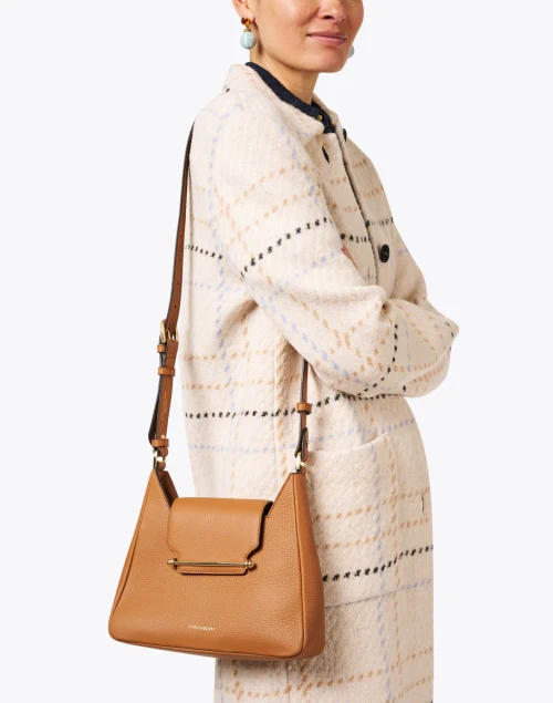 Multrees Tan Leather Hobo Bag