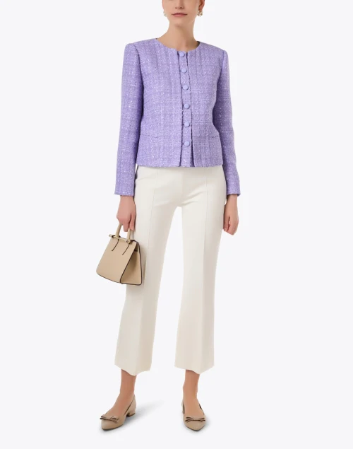 Purple Tweed Jacket