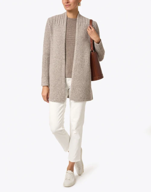 Relaxed Fit Slim White Jean