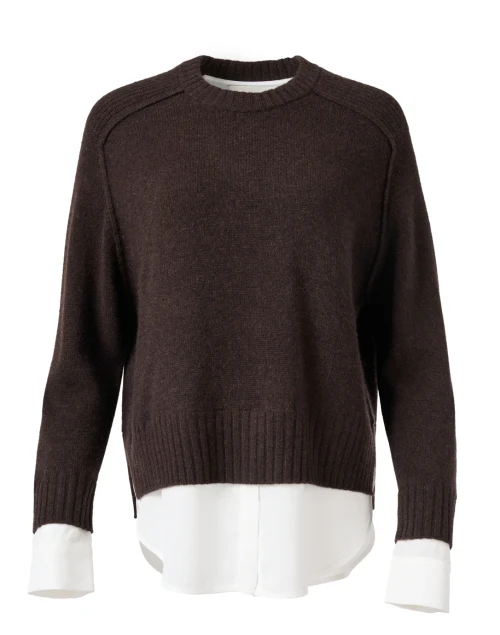 Parson Brown Wool Cashmere Looker Sweater
