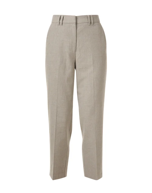 Talia Taupe Straight Leg Pant