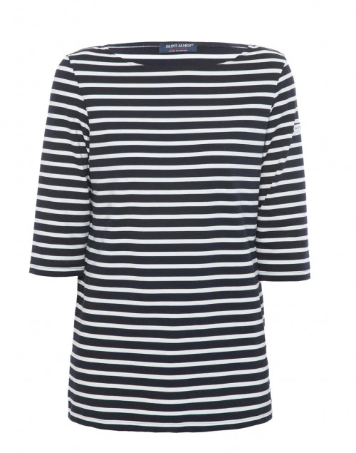 Phare Navy and White Striped Shirt