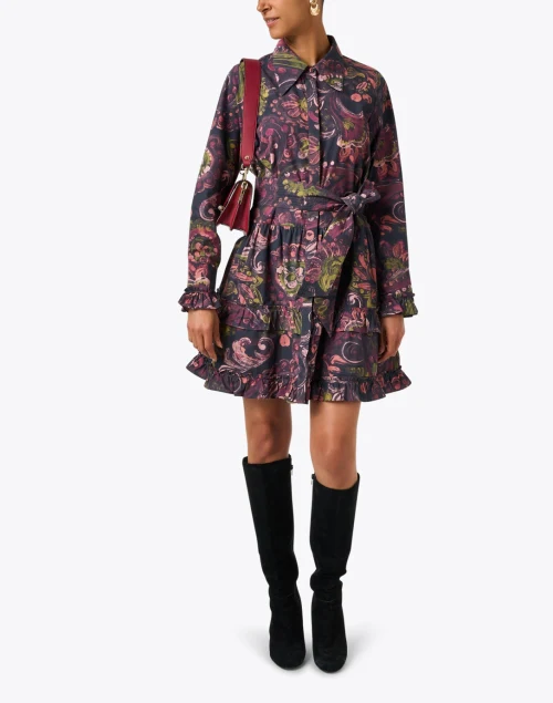 Cami Multi Paisley Print Dress