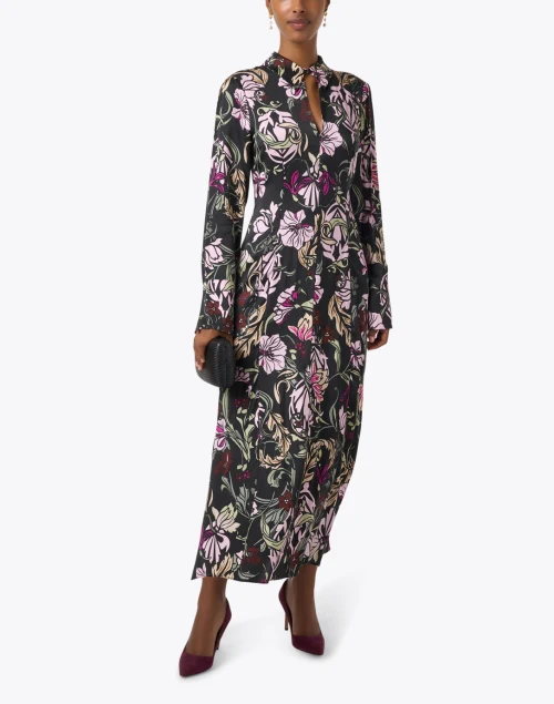 Twine Pink Floral Print Dress