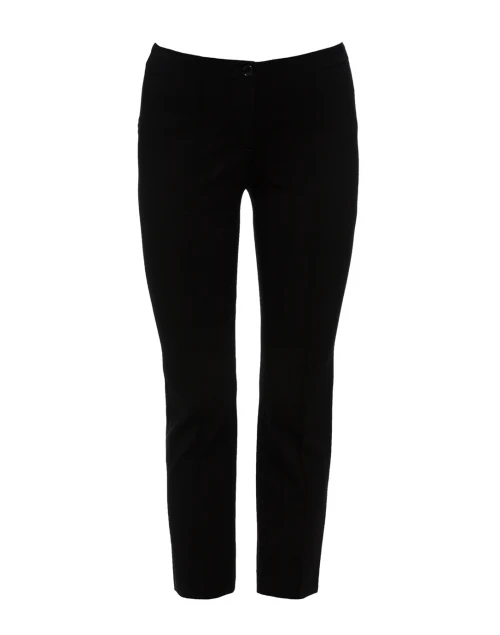 Black Straight Leg Ponte Pant
