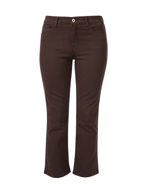 Brown Stretch Bootcut Jean