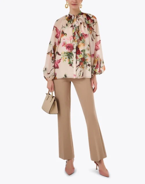 Galen Floral Print Blouse