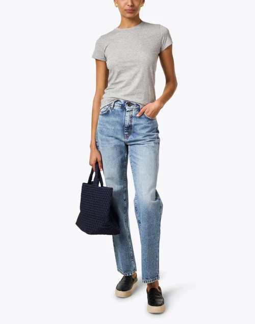 Grey Cotton T-Shirt