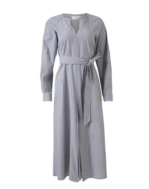 Sylvie Striped Cotton Dress