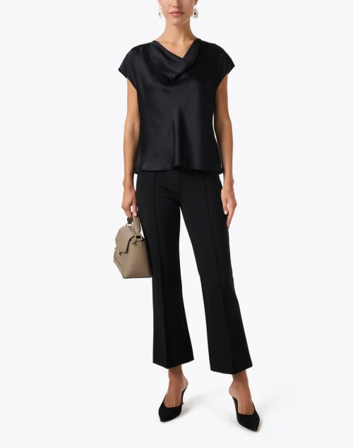 Black Silk Blouse