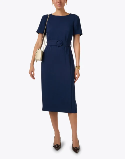 Klaudia Navy Dress