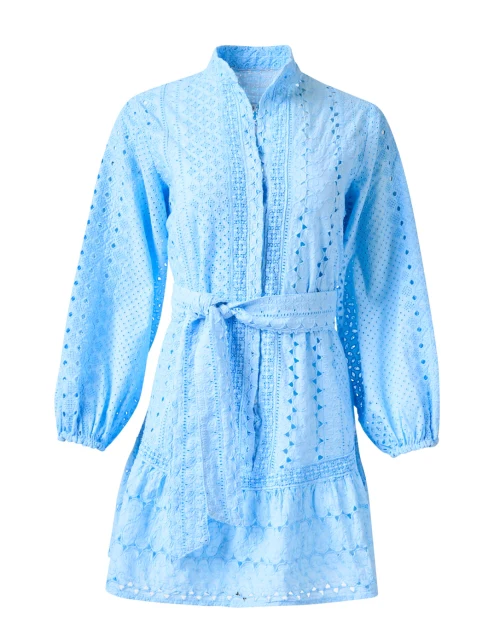 Rienza Blue Cotton Dress