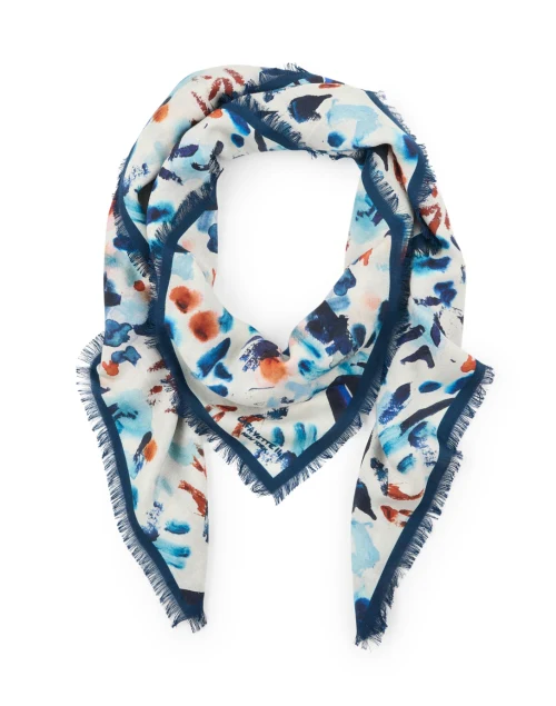 Multi Abstract Print Scarf