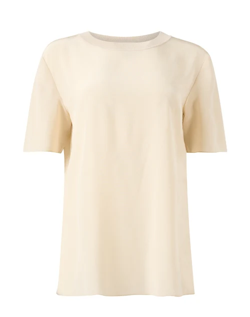 Rubin Ivory Silk Top