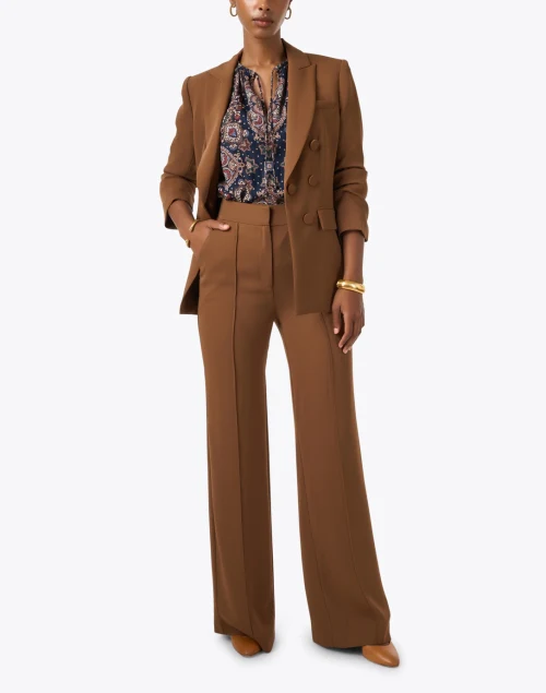 Edia Brown Wide Leg Pant