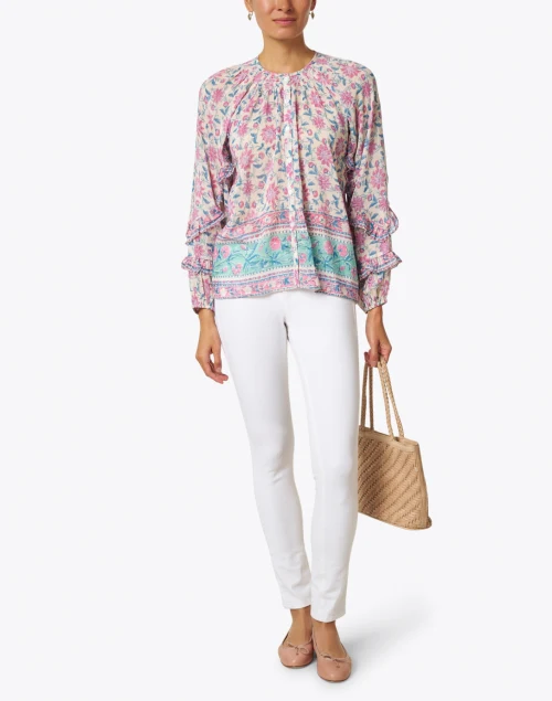 Parla White Stretch Denim Jean
