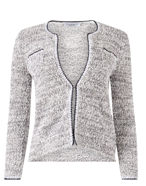 Navy and Grey Cardigan