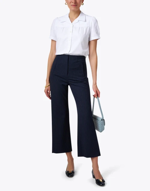 Constance White Cotton Shirt