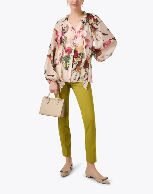 Olive Green Ankle Pant